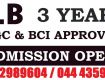 LAW ADMISSION LLB 2024- 2027 UGC, BCI APPROVED ELIGIBLE ANY UG
