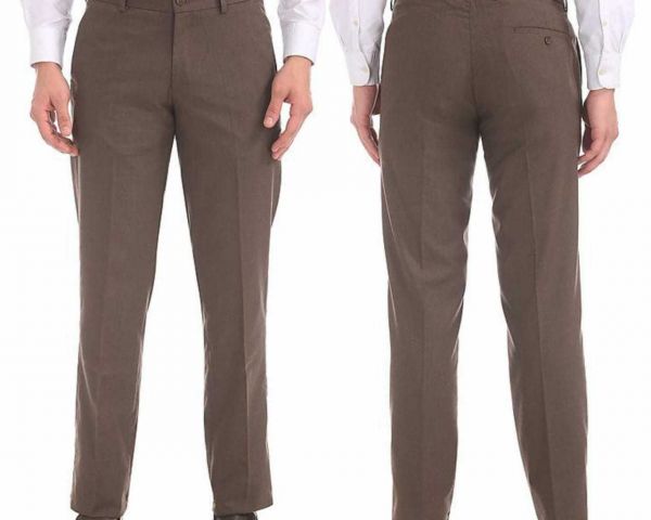 Buy Excalibur London Men's Straight Fit Formal Trousers  (276471647_Black_32_IN-35 at Amazon.in