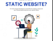 Affordable static website design