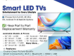 Buy Best Quality Smart LED TV, Android TV, 4K UHD TV Online